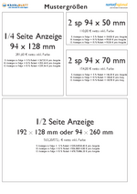 Anzeigenpreise 2025/2026
